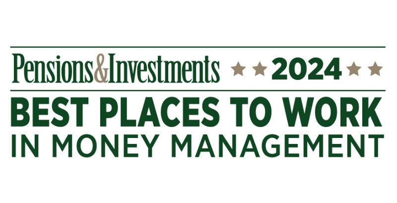 Pensions & Investments Best Places to Work in Money Management 2024